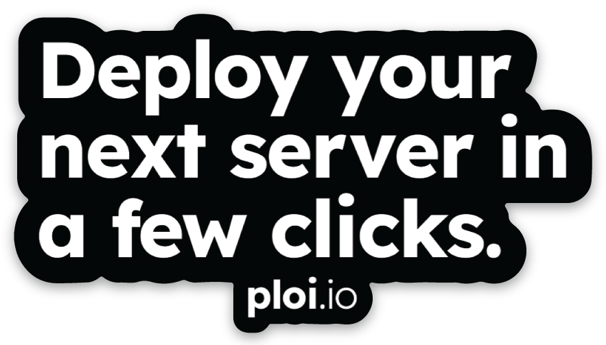 Deploy your next server in a few clicks